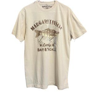 NWT - Margaritaville Lucky Bait & Tackle t-shirt Soft feel - Size M